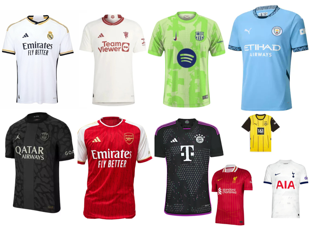As 10 camisas mais valiosas do futebol mundial: um ranking de gigantes