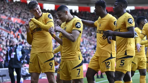 Wolverhampton se distancia da zona de rebaixamento com vitória sobre o Southampton