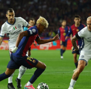 Jogo eletrizante na Champions League termina empatado em seis gols