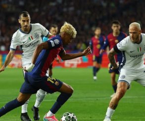 Jogo eletrizante na Champions League termina empatado em seis gols