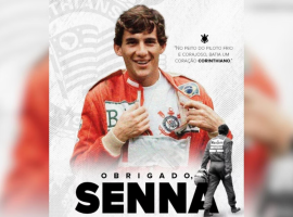 Corinthians eterniza legado de Senna em emocionante tributo