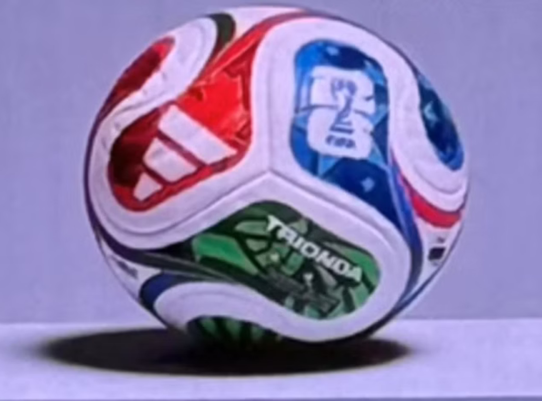Possível bola da Copa do Mundo de 2026 vaza e deve ter cores das sedes