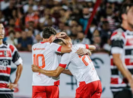 Santa Cruz vence América RN e assumi a liderança do grupo A3 da Série D do Brasileirão