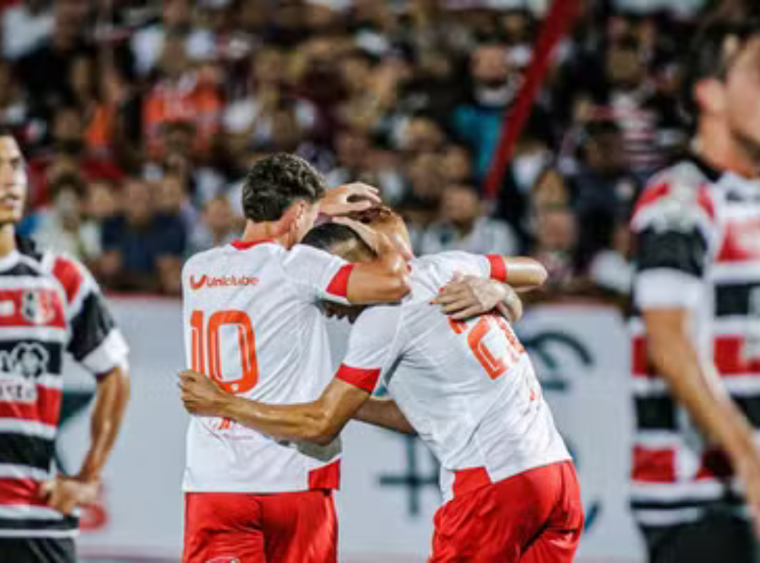Santa Cruz vence América RN e assumi a liderança do grupo A3 da Série D do Brasileirão