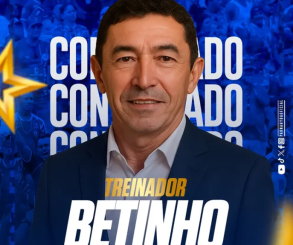 Parnahyba anuncia Betinho Nascimento como novo técnico para a Série D