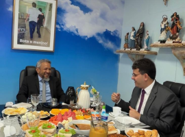 Helder Eugênio recebe Rafael Fonteles para o tradicional Café 180